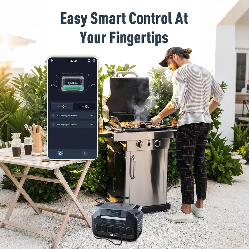 IEE LiFePO4 Portable Power Station for Home Backup