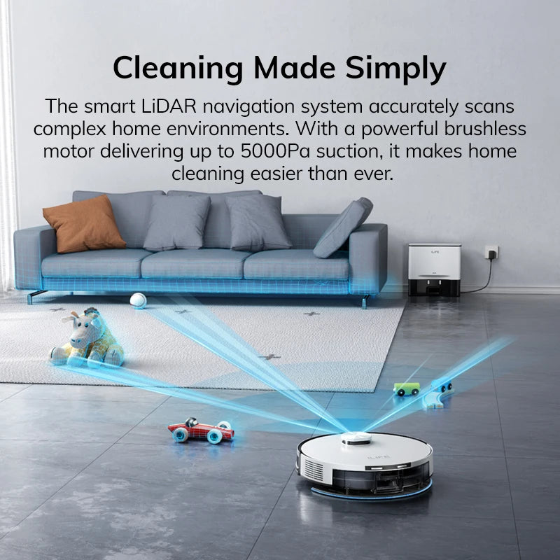 ILIFE A30 Pro Self Emptying Robot Vacuum and Mop Combo