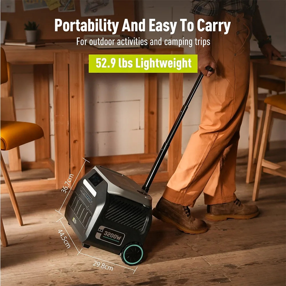 IEE LiFePO4 Portable Power Station for Home Backup