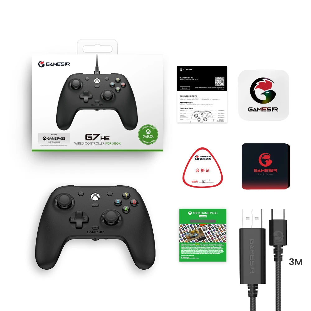 GameSir G7 HE Hall Effect Xbox Gaming Controller for PC