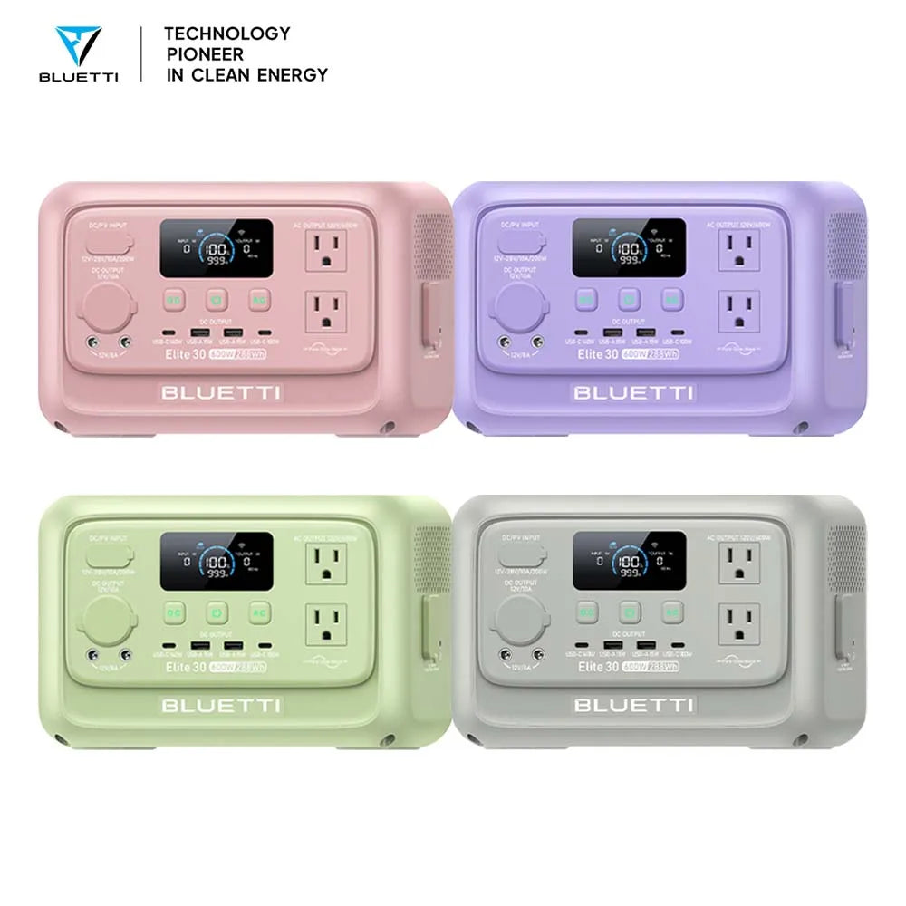 BLUETTI Elite V2 Portable Power Station for Camping and Home