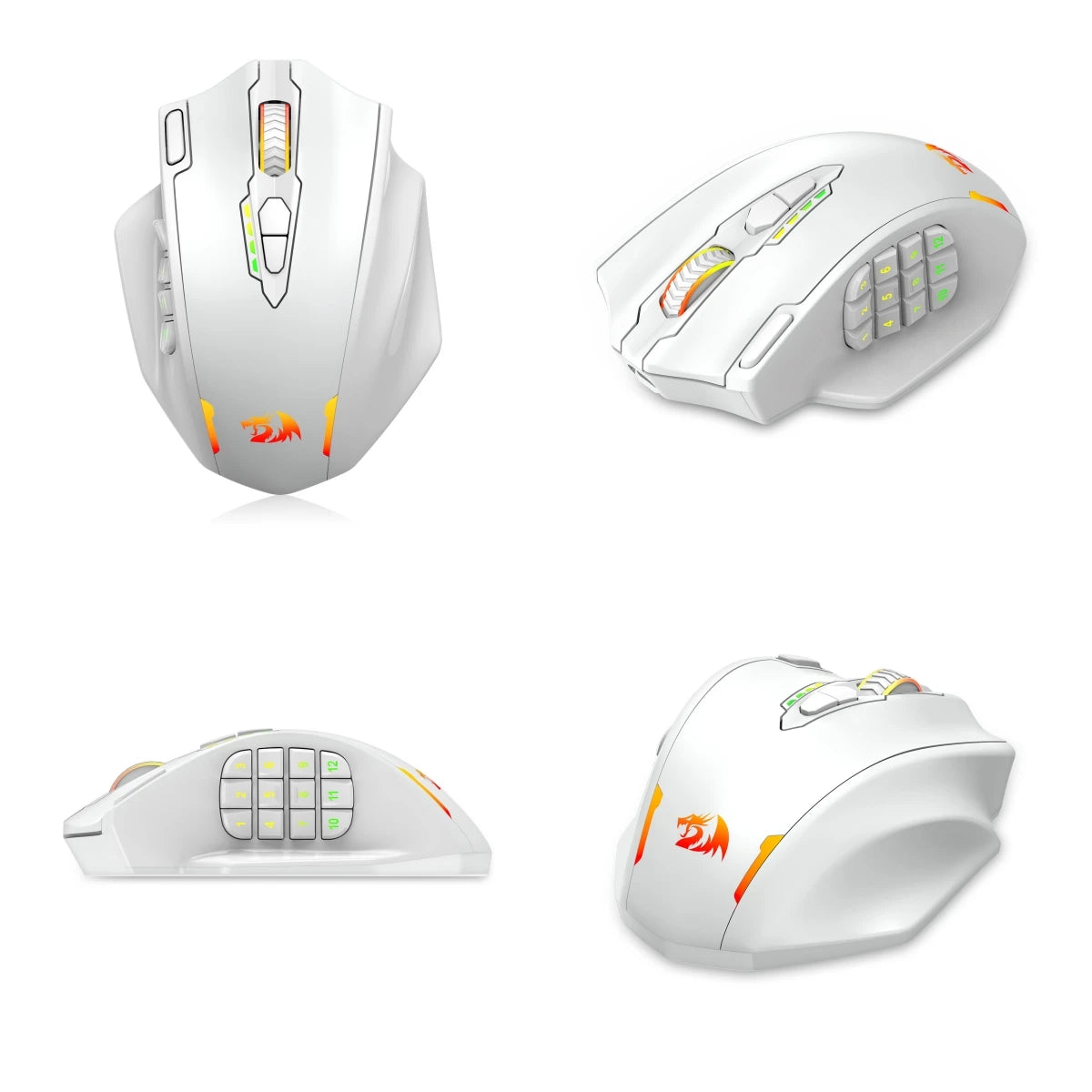 Redragon M913 Wireless Gaming Mouse With RGB And Programmable Buttons