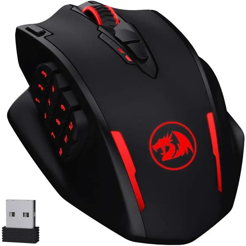 Redragon M913 Wireless Gaming Mouse With RGB And Programmable Buttons