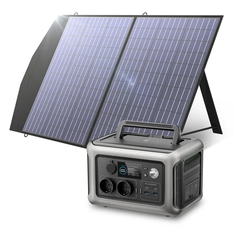 ALLPOWERS Portable Power Station With LiFePO4 Battery For Camping