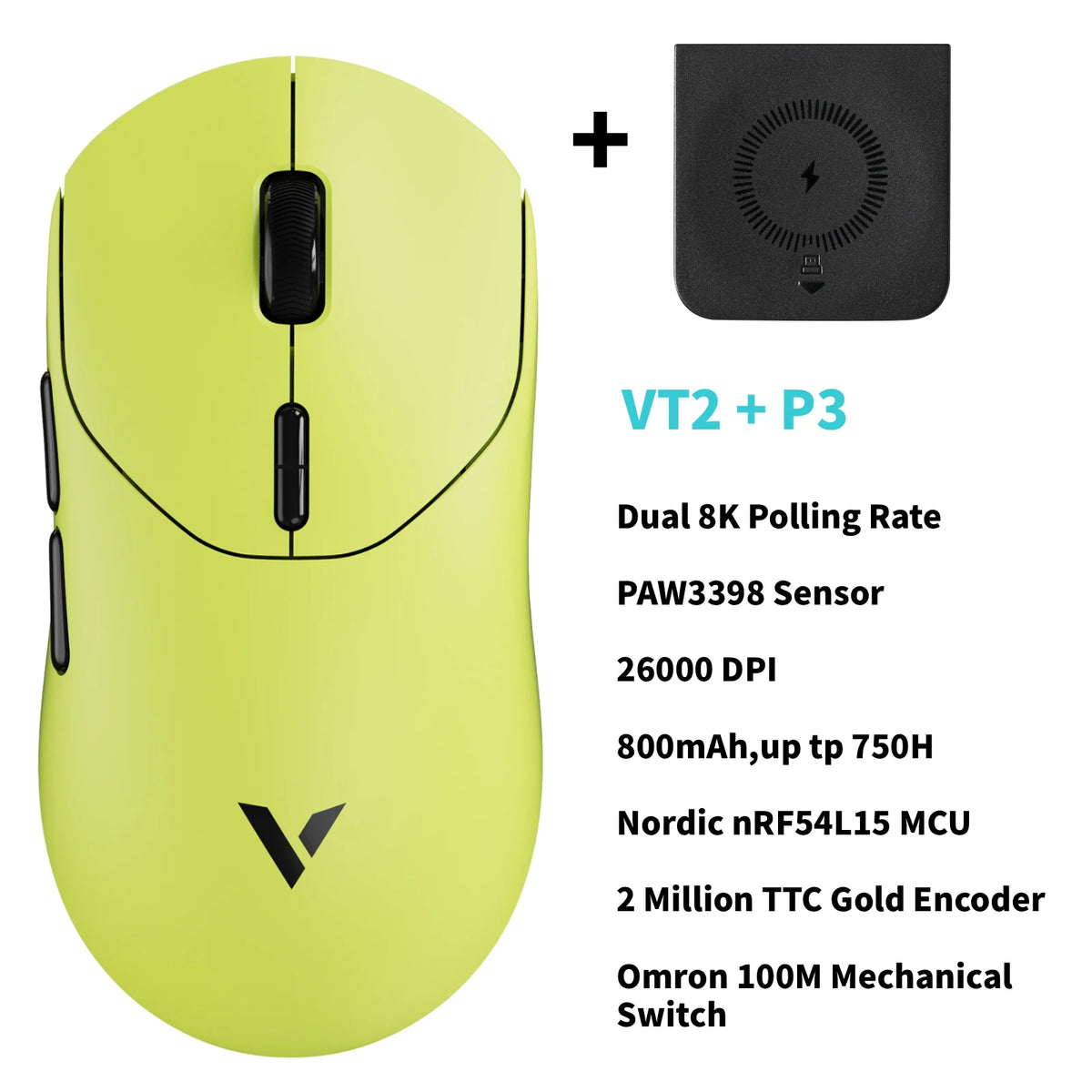 Rapoo Wireless Esports Gaming Mouse With True 8K Polling Rate