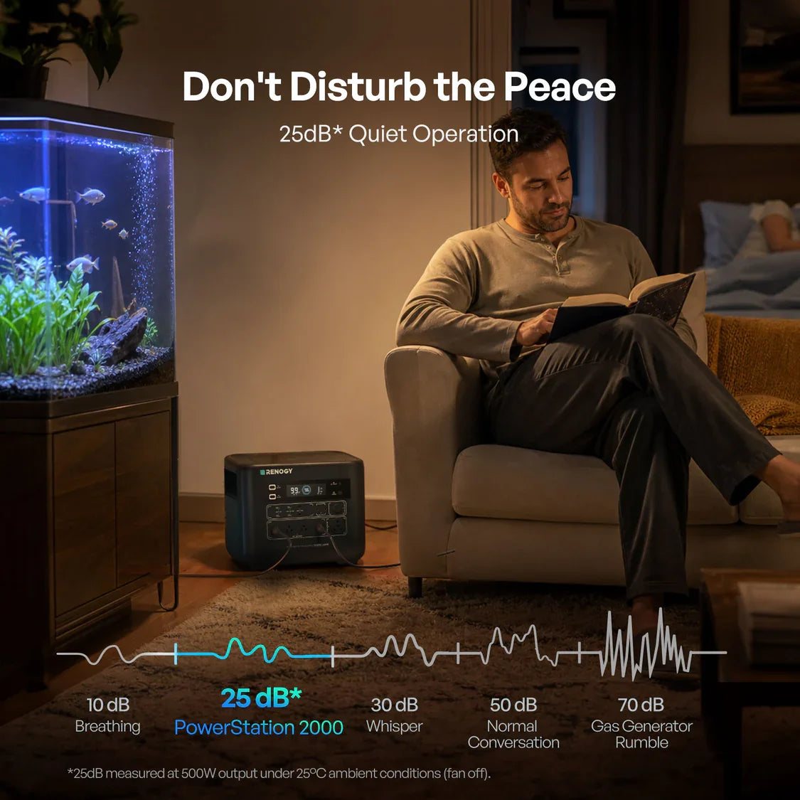Renogy Portable Power Station With LiFePO4 Solar Backup