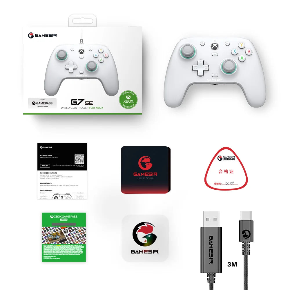 GameSir G7 SE Wired Xbox Controller With Hall Effect Joystick