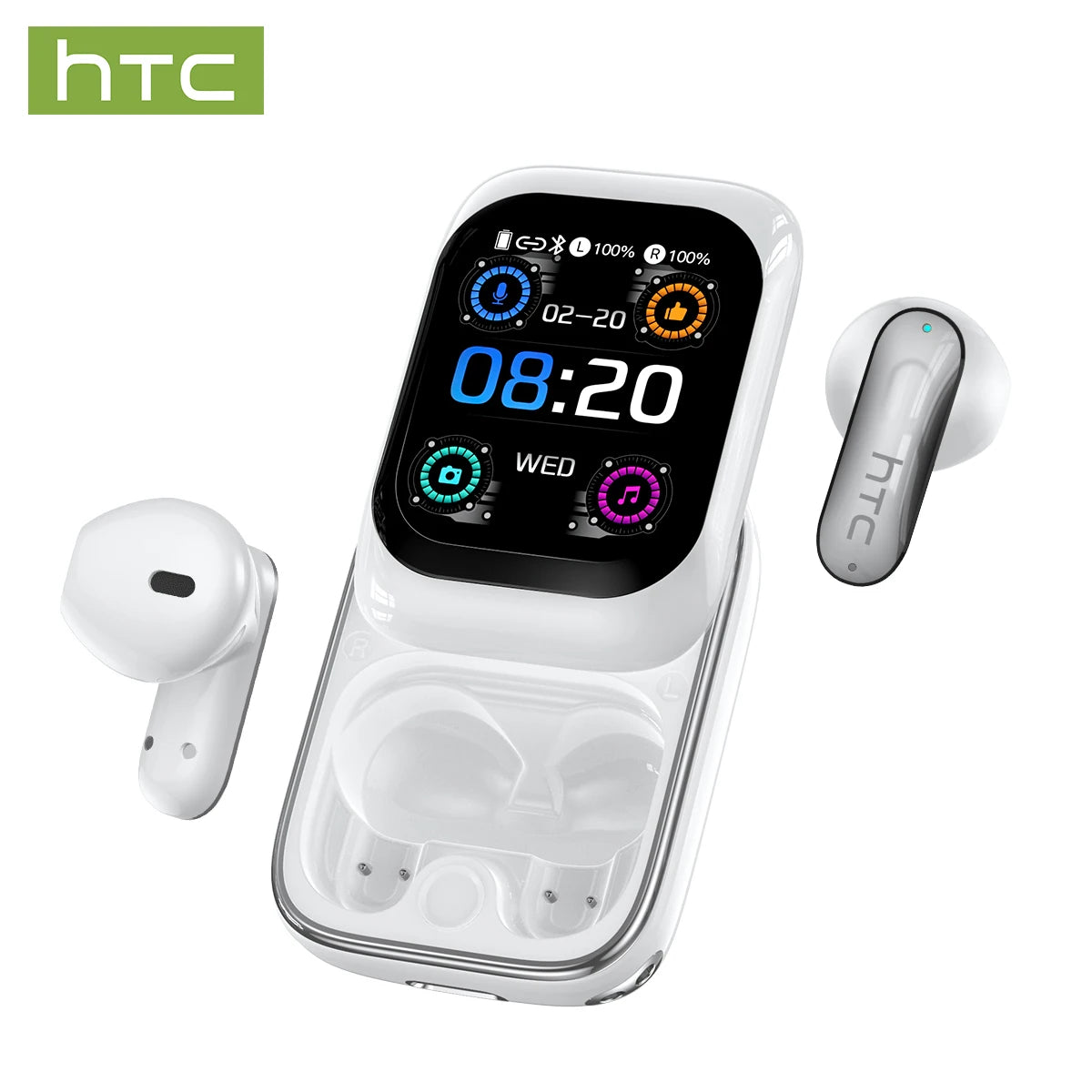 Wireless Bluetooth Earbuds With AI Translation And Noise Cancellation