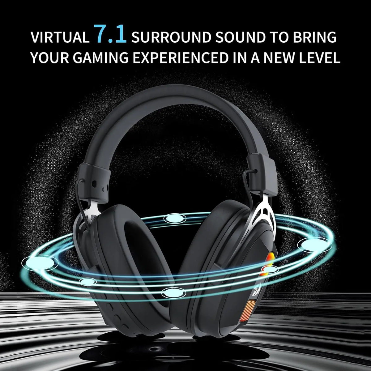 Redragon H375 Wired Gaming Headset With Surround Sound And Mic