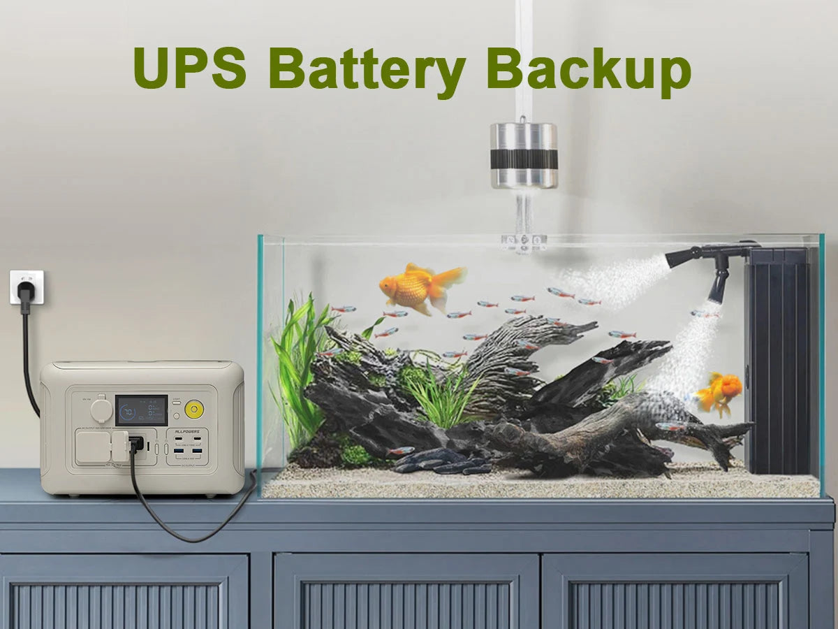 ALLPOWERS Portable Solar Panel Kit With LiFePO4 Power Station