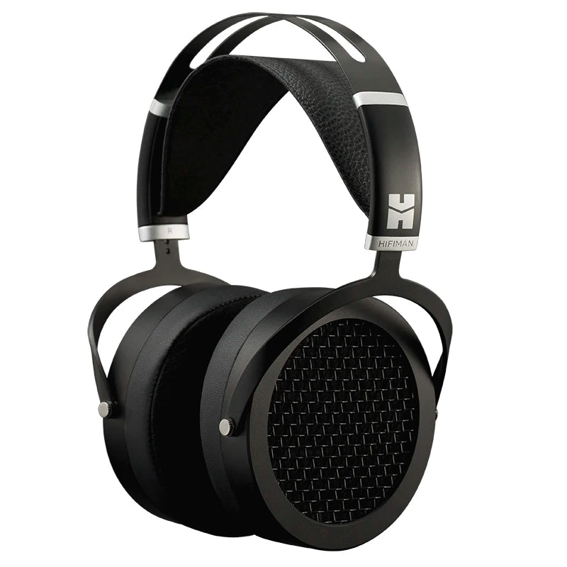 HIFIMAN SUNDARA Over-Ear Full-Size Planar Magnetic Headphones (Black) with High Fidelity Design Metal Casing