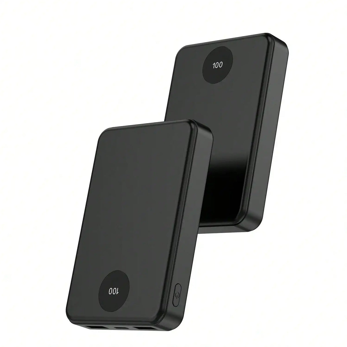 Portable Power Bank With Digital Display And Type C Charging