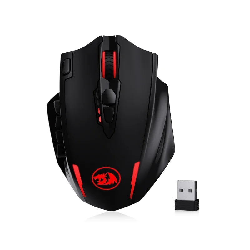 Redragon M913 Wireless Gaming Mouse With RGB And Programmable Buttons