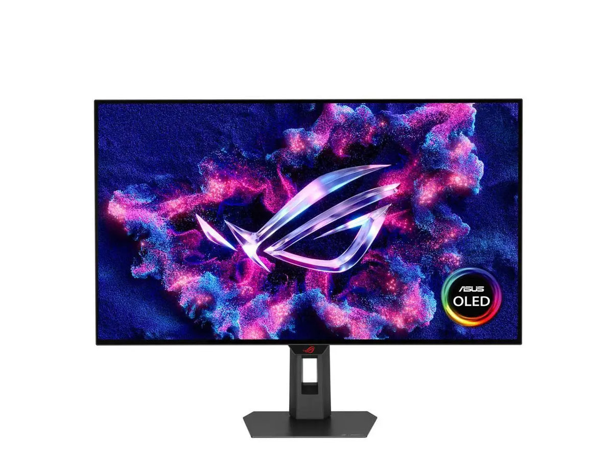 ASUS ROG Strix 32'' DUAL MODE UHD 4K 165Hz Full HD 330Hz FreeSync Premium Pro & G-Sync Compatible HDR400 USB-C KVM OLED Gaming Computer Monitor with Height Adjustable, Swivel, Tilt Stand XG32UCWG