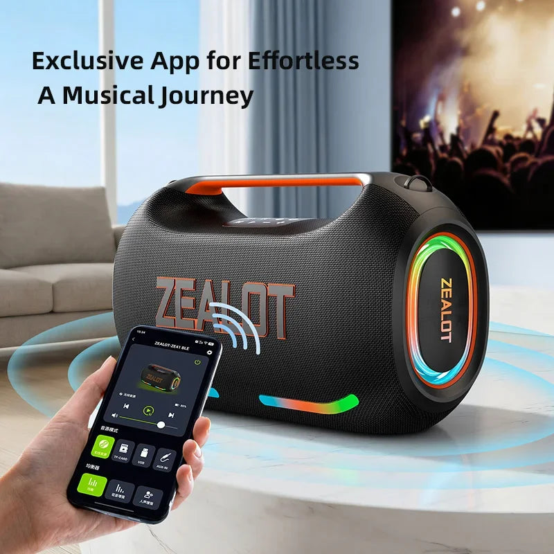 ZEALOT ZE41 Portable Bluetooth Speaker With TWS Subwoofer