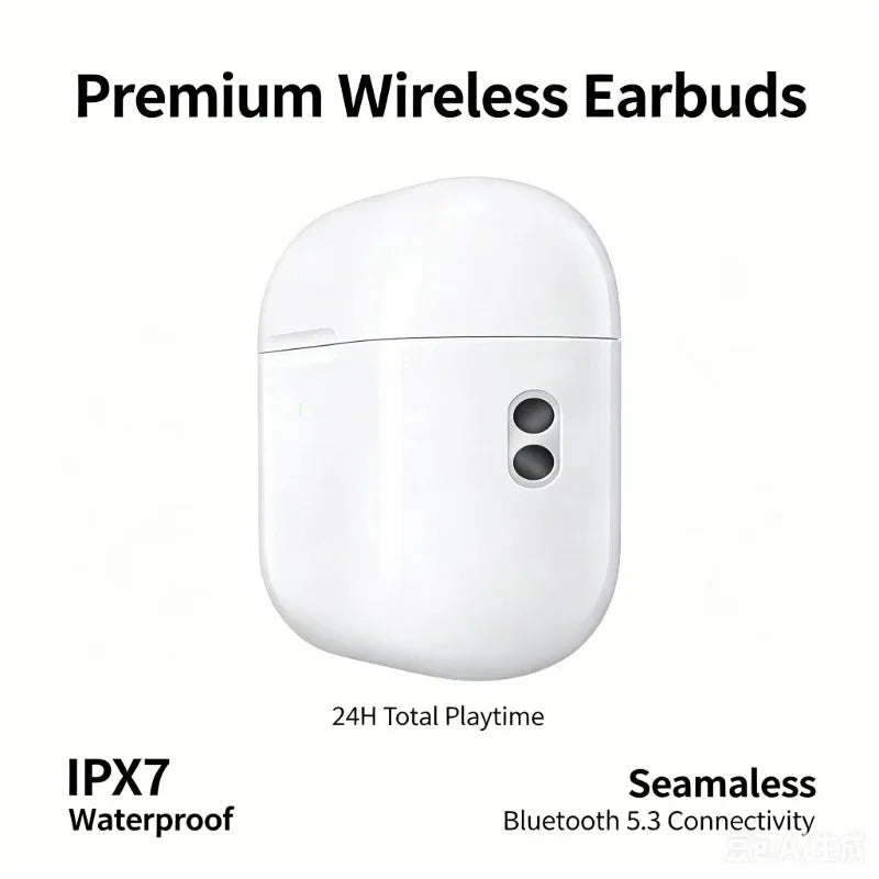 ZZLOVE Air 3 Pro Wireless Earbuds With Noise Cancellation and Heart Rate Monitoring