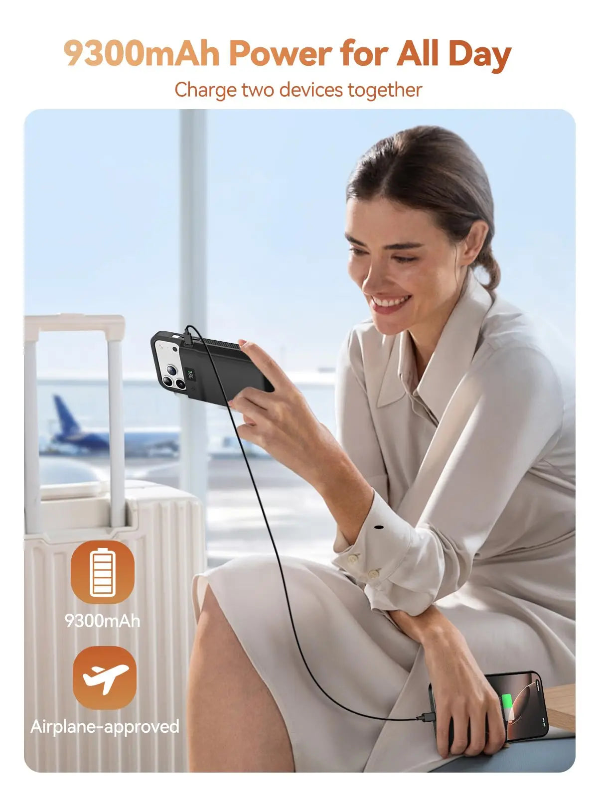 NEWDERY Fast Charging Battery Case For iPhone 17 Pro Max