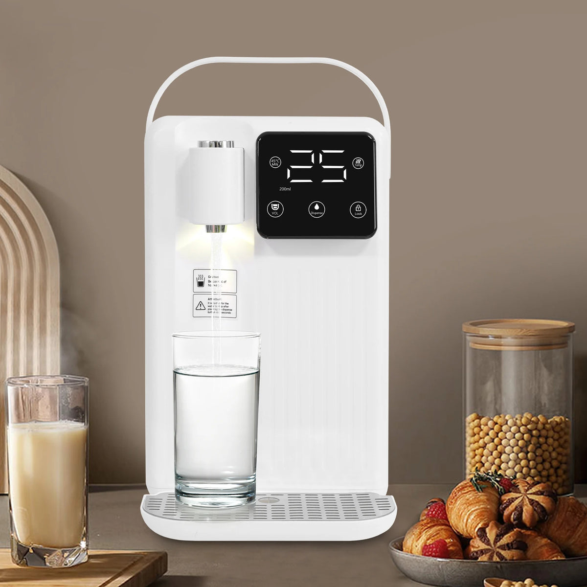 Instant Hot Water Dispenser With LED Panel And Rapid Heating