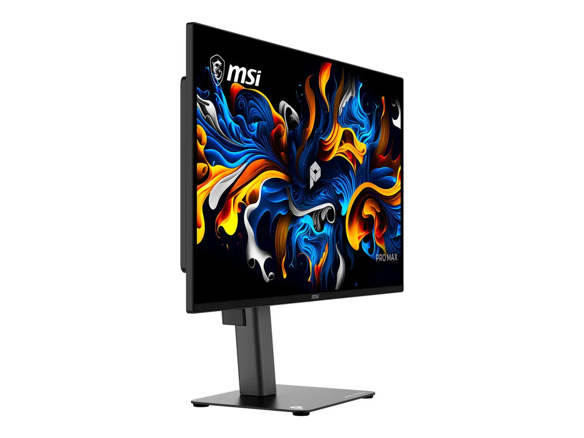MSI PRO MAX 271QPX14G 27" QHD 1440P 144Hz OLED Monitor, FreeSync & G-Sync Compatible, 0.03ms, PIP/PBP, USB-C, Height Adj. Stand