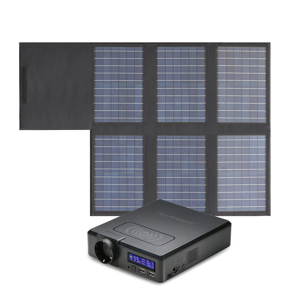 ALLPOWERS Portable Solar Power Station for Camping and Electronics