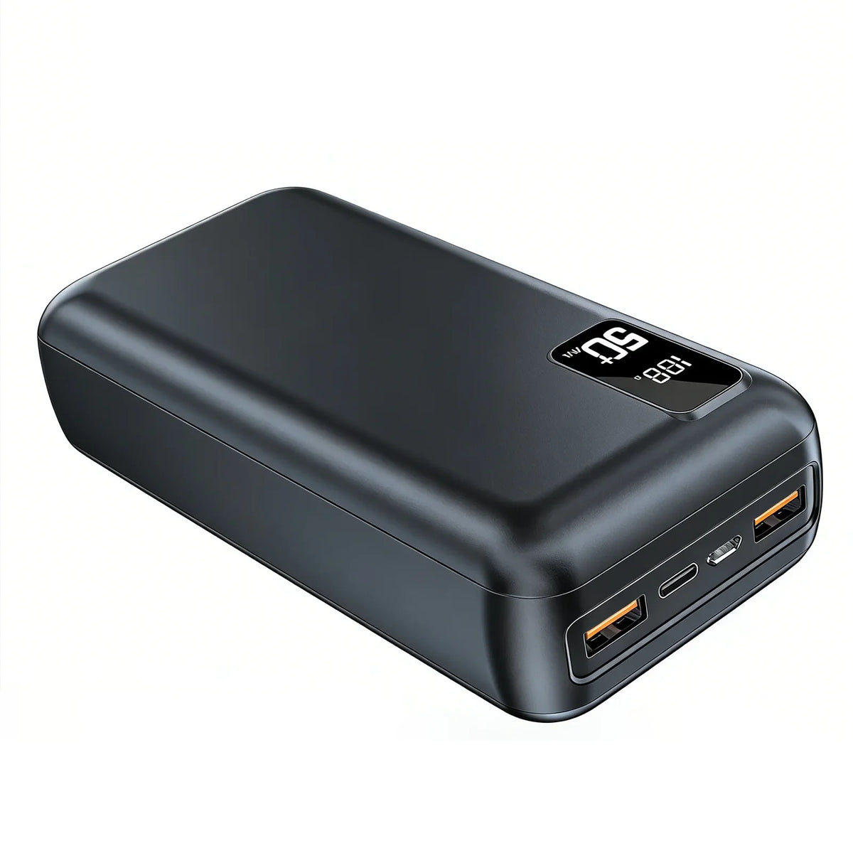 Hganus Fast Charging Portable Power Bank With Digital Display