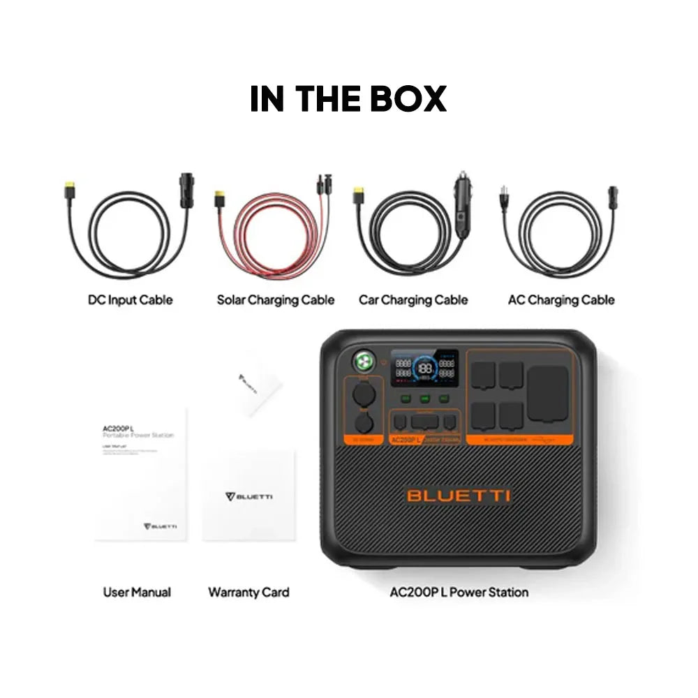 BLUETTI AC200PL Portable Power Station for Outdoor Emergency Power