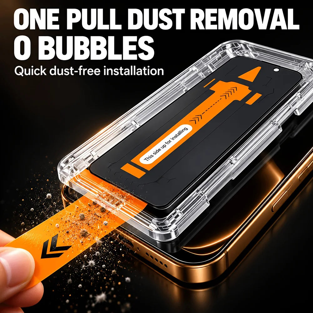 AKABEILA Anti Spy Tempered Glass Screen Protector for iPhone Pro Max