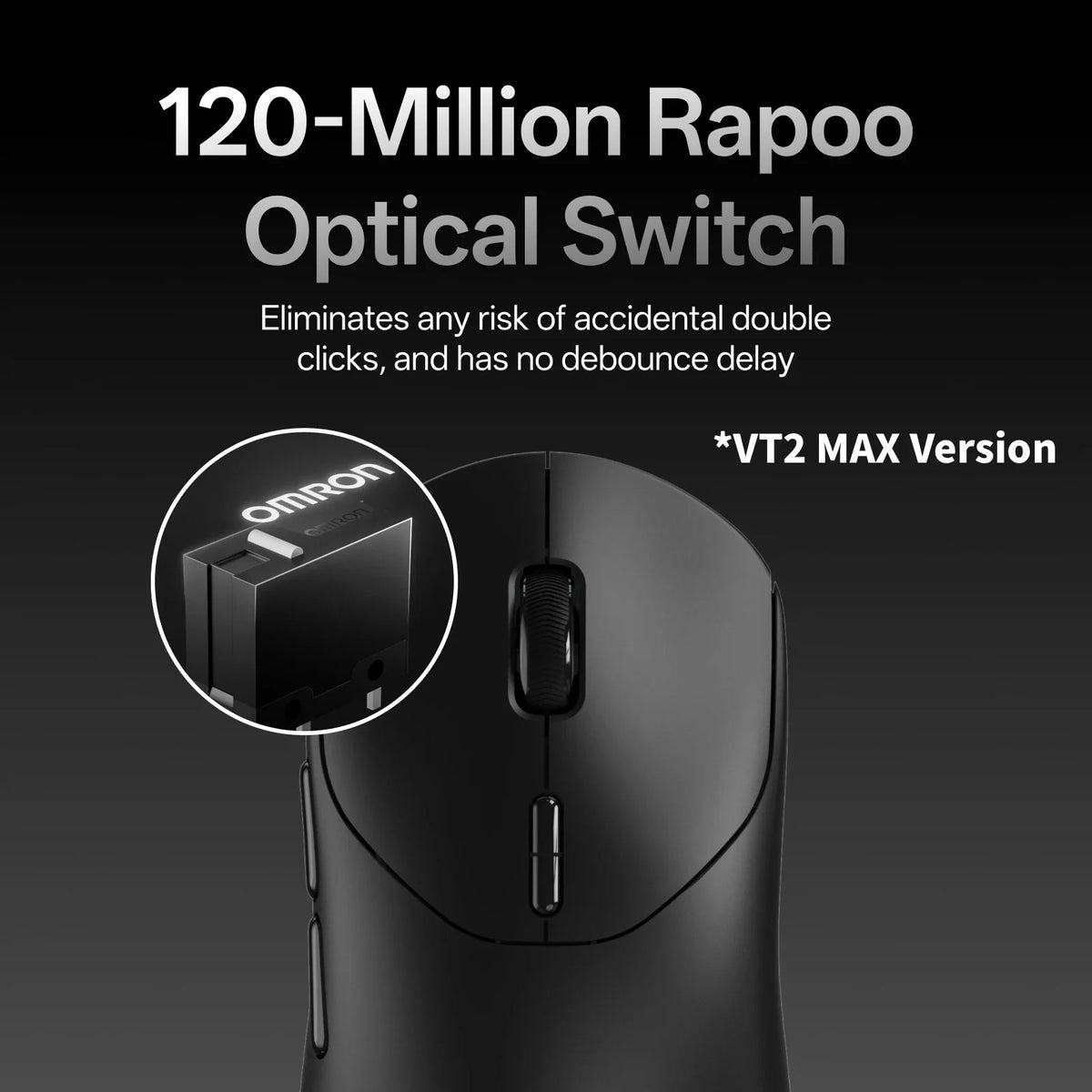 Rapoo Wireless Esports Gaming Mouse With True 8K Polling Rate
