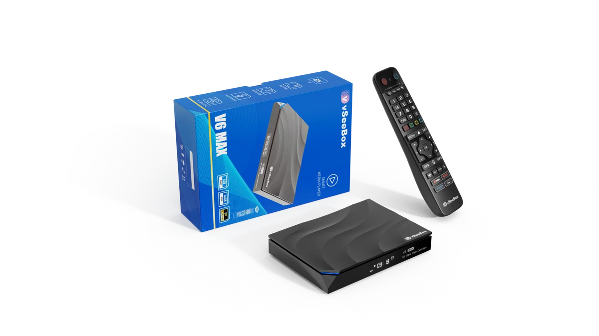 vSeeBox V6 Max Android Streaming Media Player With Voice Control