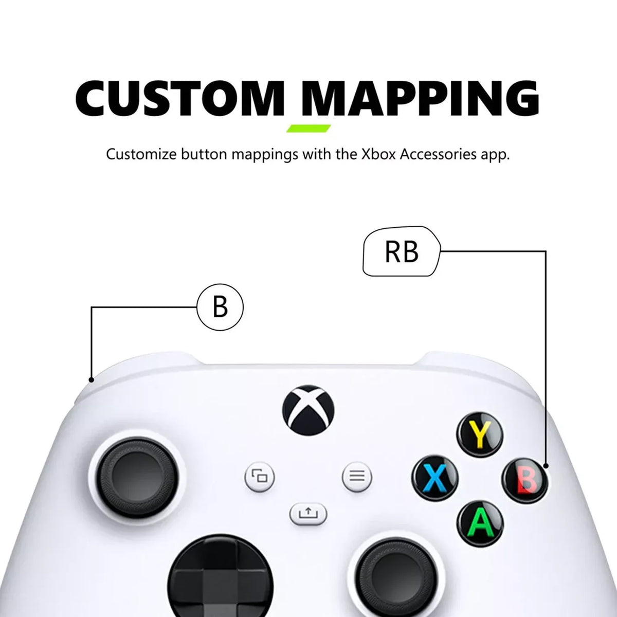 Microsoft Xbox Wireless Controller for Series X S and One Consoles