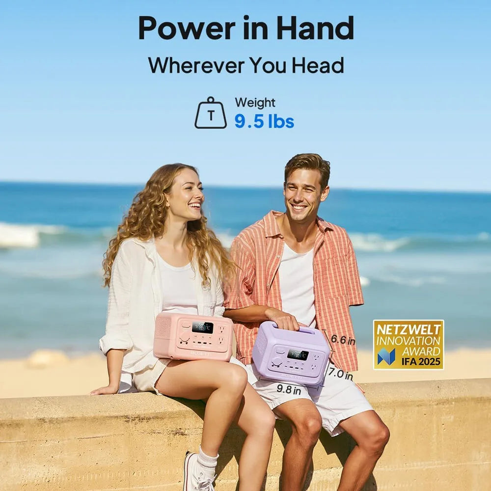 BLUETTI Elite 30 V2 Portable Power Station With Solar Charging