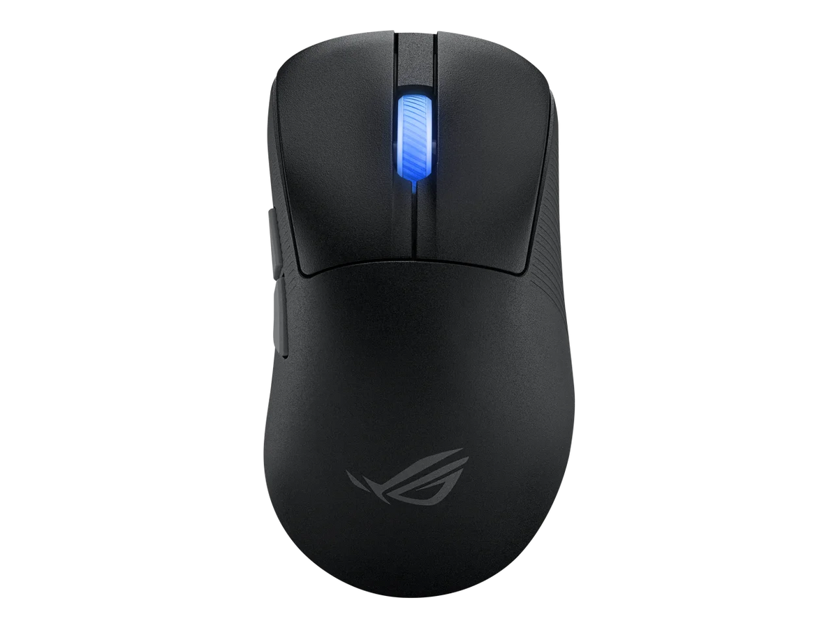 ASUS ROG Keris II WL Ace (54-gram ergonomic mouse, 42000-dpi, ROG Micro Switch, SpeedNova wireless technology, ROG Polling Rate Booster, 4000 Hz in wireless mode, up to 8000 Hz in wired mode) - Black