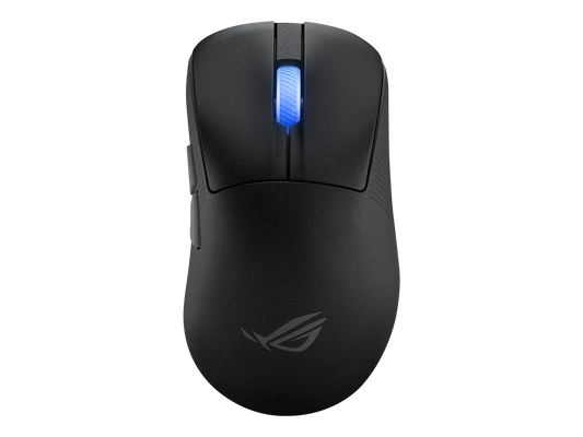 ASUS ROG Keris II WL Ace (54-gram ergonomic mouse, 42000-dpi, ROG Micro Switch, SpeedNova wireless technology, ROG Polling Rate Booster, 4000 Hz in wireless mode, up to 8000 Hz in wired mode) - Black