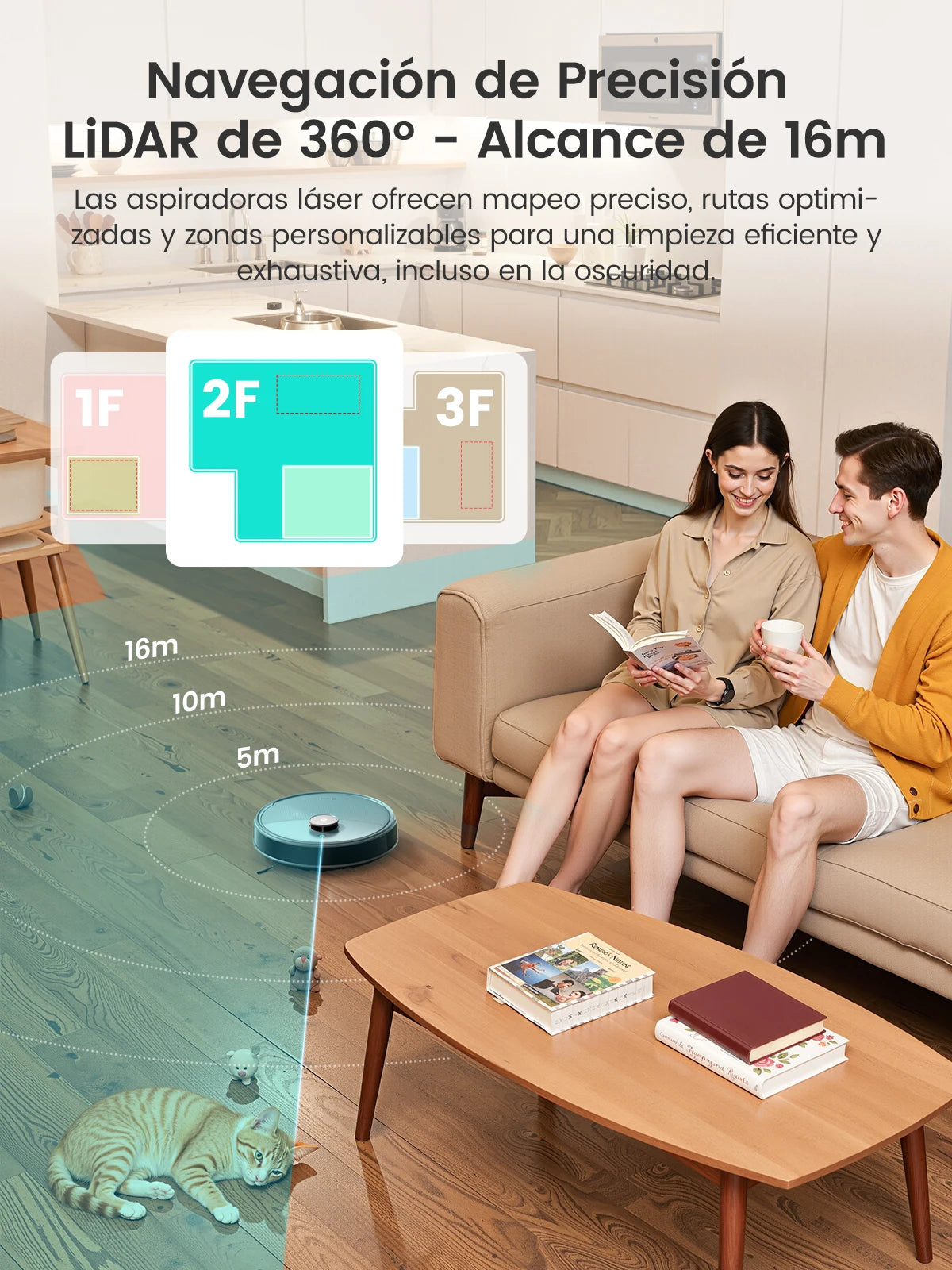 Lefant M3 Max Robot Vacuum and Mop With 20000Pa Suction