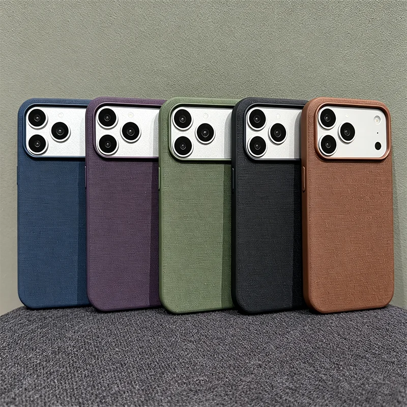 Magnetic Woven Phone Case With MagSafe Charging And Shockproof Protection