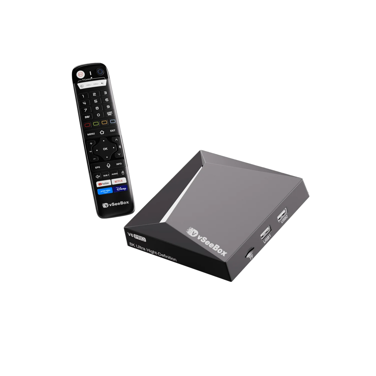 Vseebox V6 Pro Android TV Box With 8K HDR Streaming