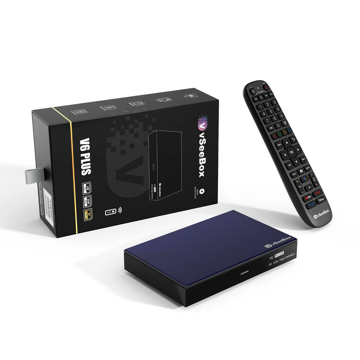 vSeeBox V6 8K Voice Control Streaming Box With WiFi 6