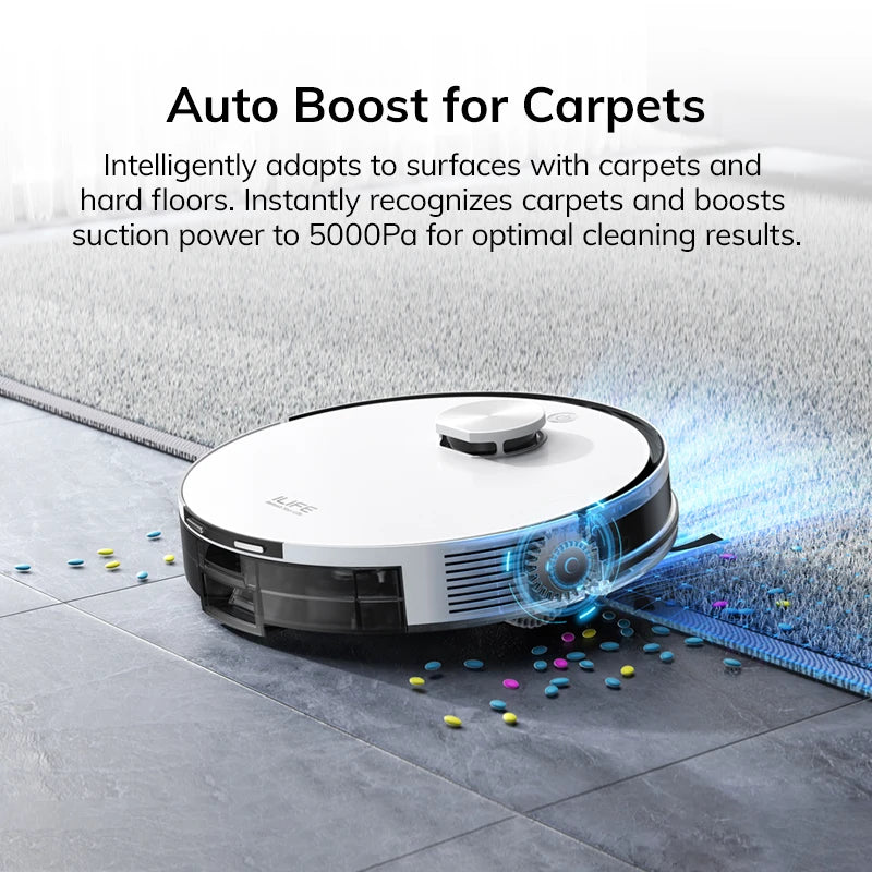 ILIFE A30 Pro Self Emptying Robot Vacuum and Mop Combo