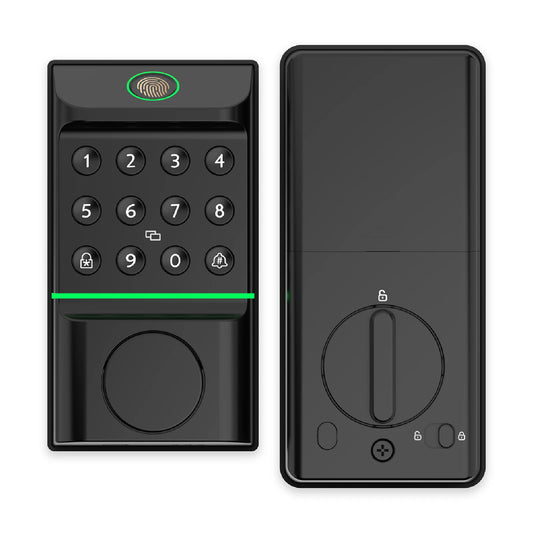 Viladepot Smart Fingerprint Door Lock With Bluetooth Keypad Access