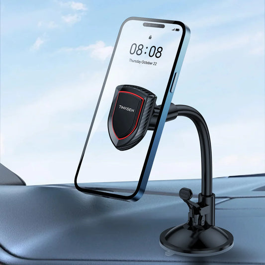 TINKSEN Magnetic Upgraded Car Phone Holder, a universal Car Phone Holder Suitable for Instrument Panels, Compatible with iPhone, Samsung, and All Android Smartphones