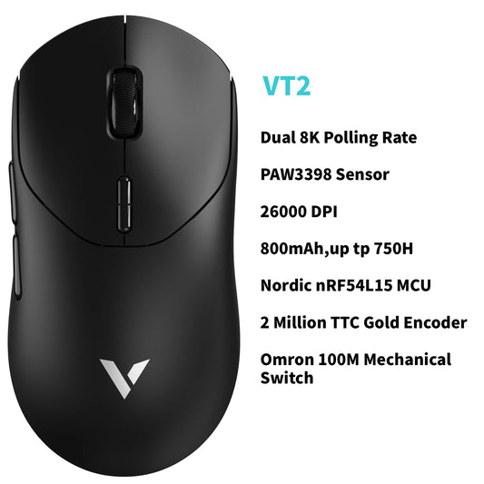 Rapoo Wireless Esports Gaming Mouse With True 8K Polling Rate