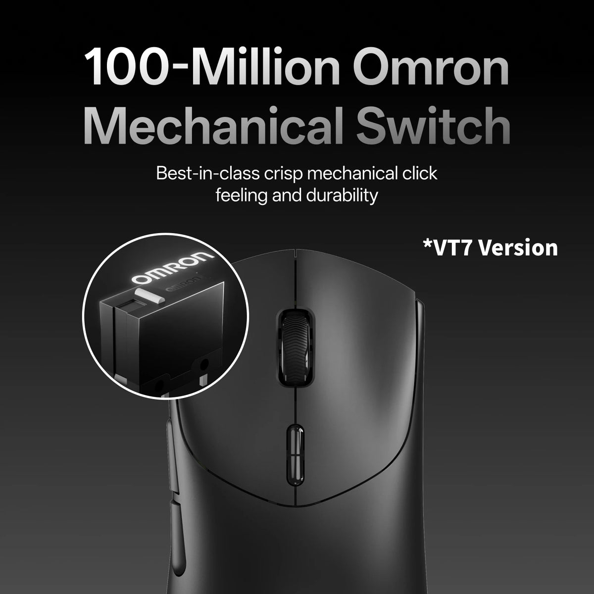 Rapoo VT7 Max Wireless Gaming Mouse With 8K Polling Precision