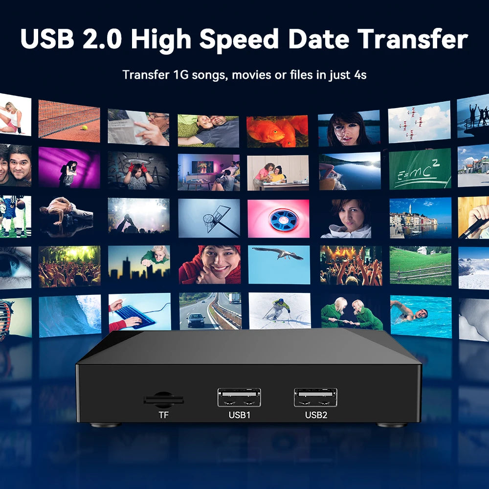 GTMEDIA Android TV Box 6K HDR WiFi 6 Streaming Player