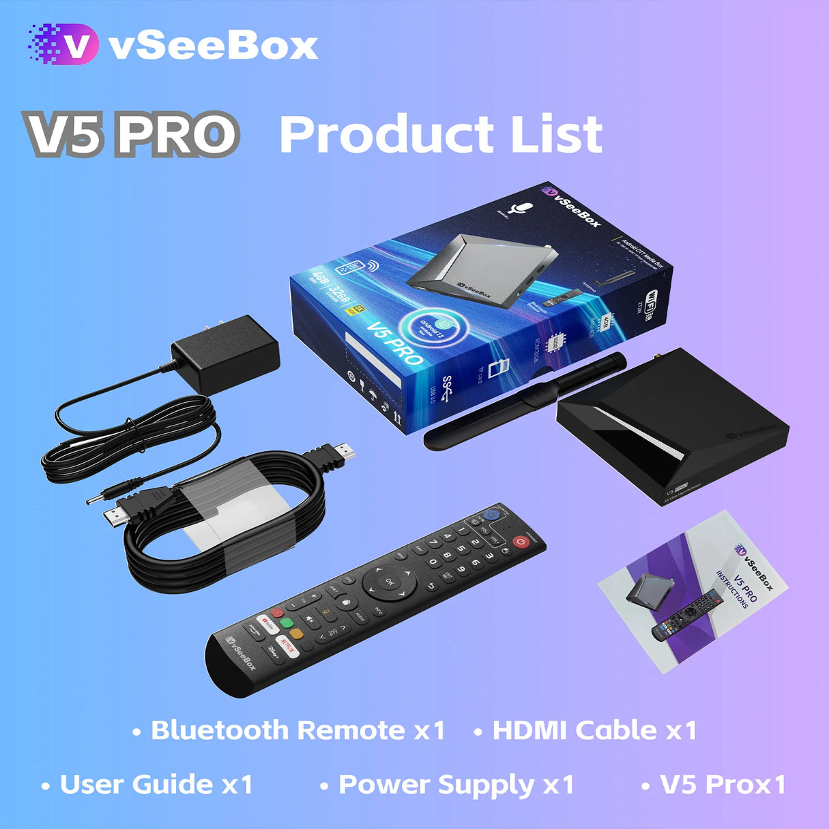VseeCzydore V5 Pro 8K Android Voice Control Streaming Box