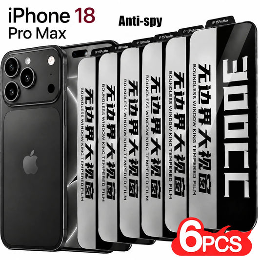 Borderless Tempered Glass Screen Protector for iPhone Models