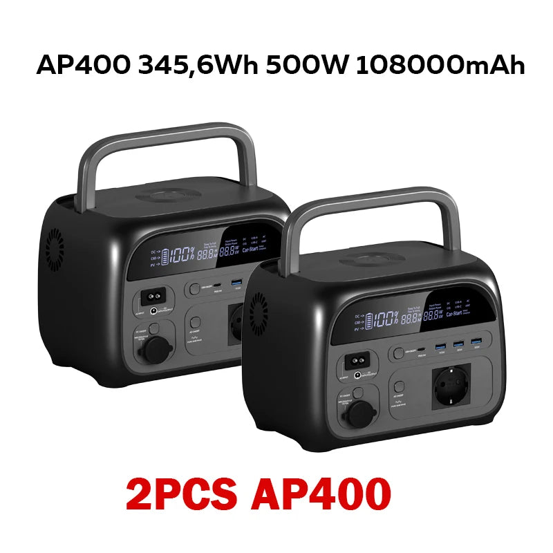 CTOLITY Portable Power Station With LiFePO4 Battery