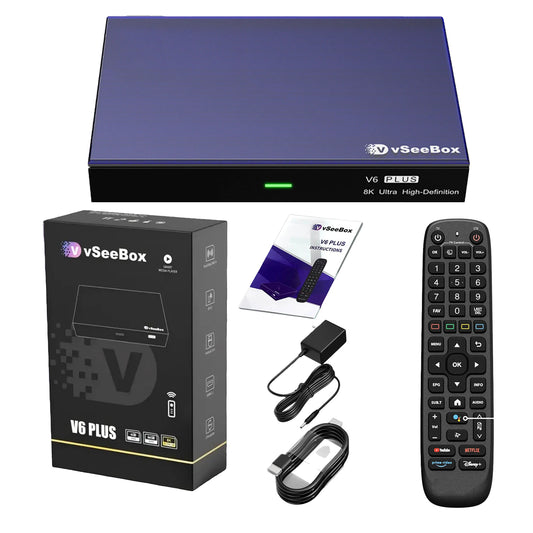 vSeeBox V6 8K Voice Control Streaming Box With WiFi 6