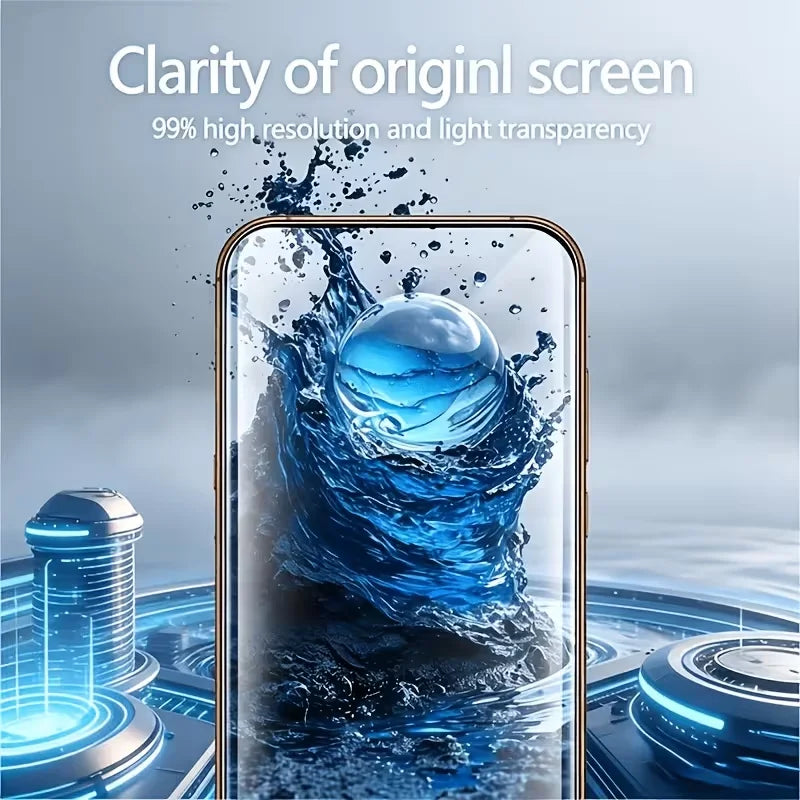 Borderless Tempered Glass Screen Protector for iPhone Models