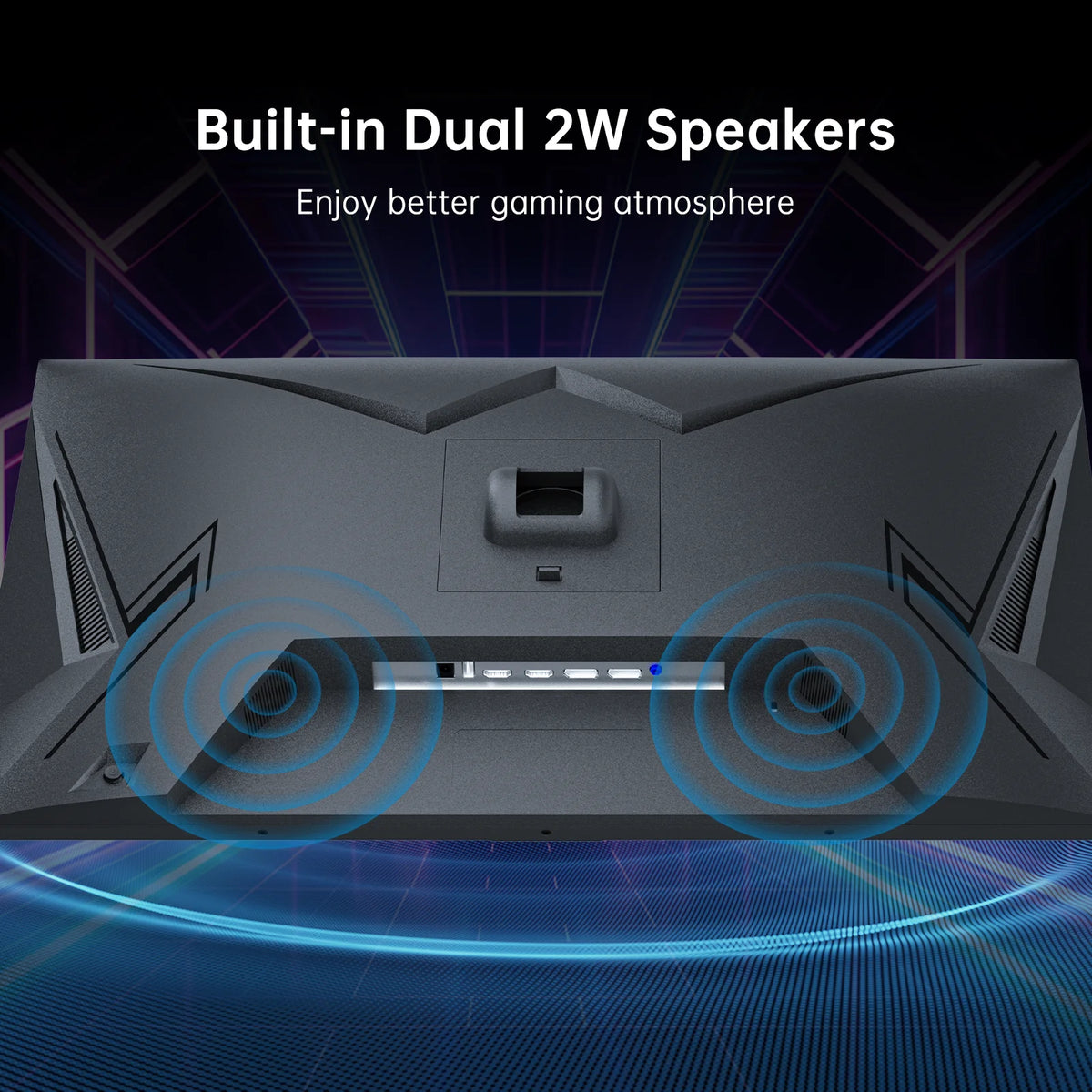 KTC 27 Inch Gaming Monitor - 2K QHD 2560 x 1440 Monitor, Up to 210Hz & 1ms IPS Monitors Gamer with HDMI 2.0 x 2 & DP1.4 x 2,