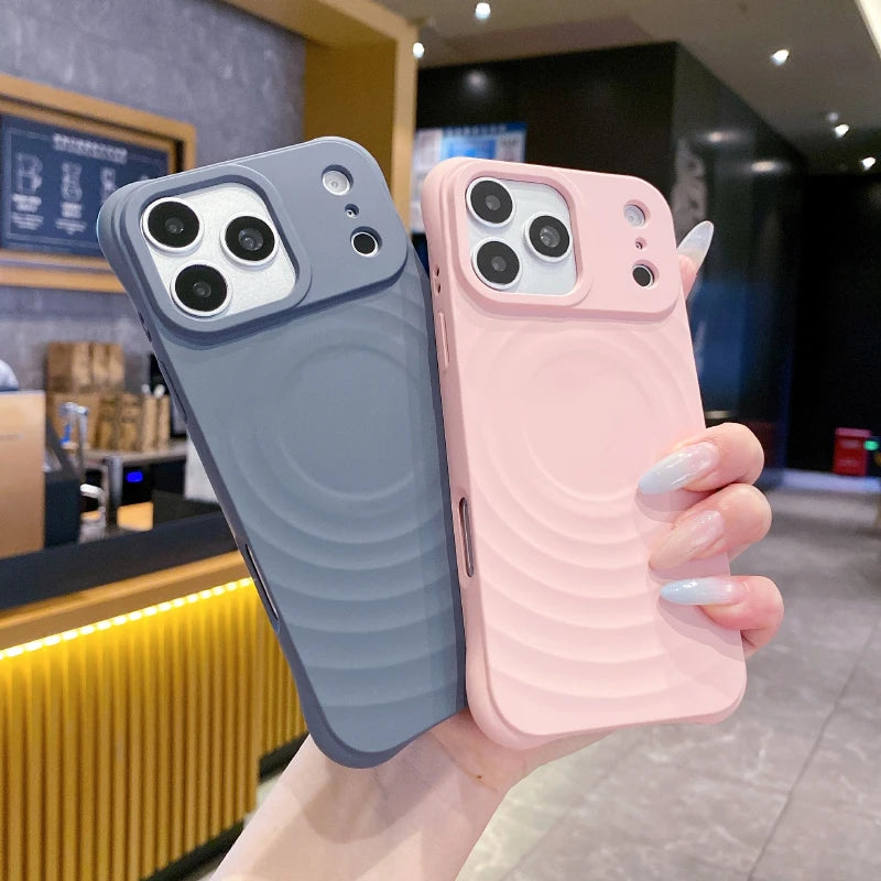 MagSafe Air Cushion Shock Resistant Protective Phone Case